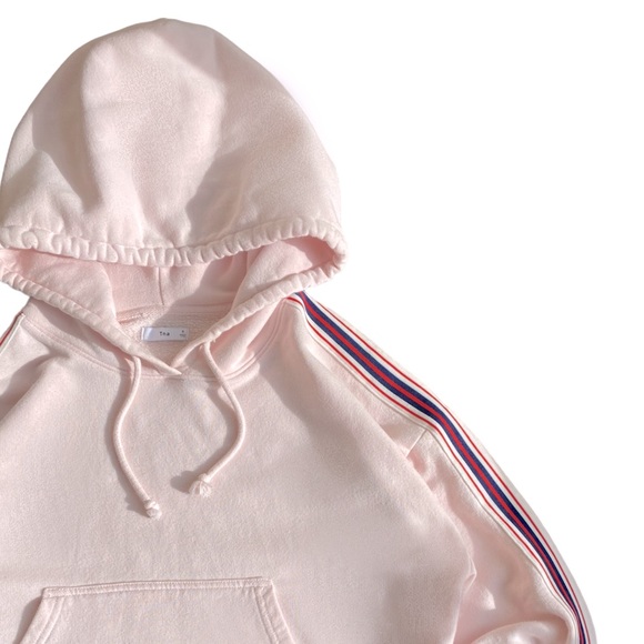 TNA Cropped Baby Pink Y2K Hoodie (Size S) - Picture 4 of 8
